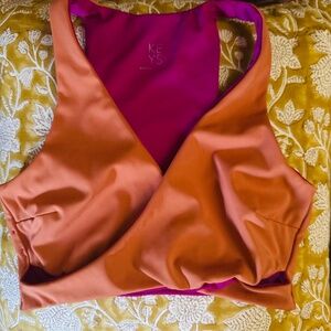 Athleta x Alicia Keys Reversible Wrap Bra